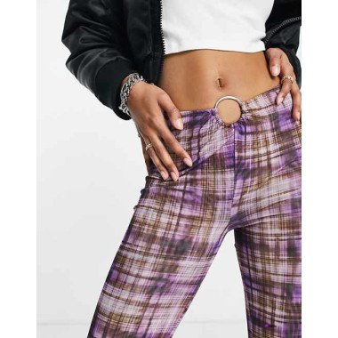 Topshop Womens Multicolor Trouser ANF3098