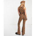 TopShop Womens Brown Trouser ANF594(AN)(zone 5)