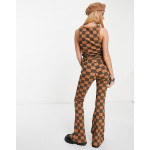 TopShop Womens Brown Trouser ANF594(AN)(zone 5) TopShop Womens Brown Trouser ANF594(AN)(zone 5)