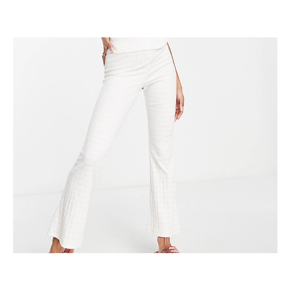 Topshop Womens Ecru Trouser ANF1384