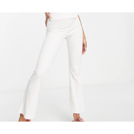 Topshop Womens Ecru Trouser ANF1384