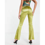 Topshop Womens Green Trouser ANF575 Topshop Womens Green Trouser ANF575