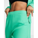 Saint Genies Womens Green Wide Leg Trouser ANF3119