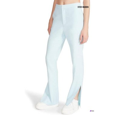 Steve Madden Womens Light Blue Trouser AMZ305