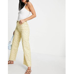 Stradivarius Womens Yellow Jeans AMF708 Stradivarius Womens Yellow Jeans AMF708