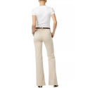 The Molly Womens Beige High Rise Trouser Jeans 