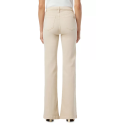 The Molly Womens Beige High Rise Trouser Jeans 