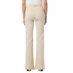 The Molly Womens Beige High Rise Trouser Jeans 