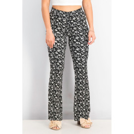 Topshop Womens Black & White Trousers ANF2690