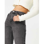 Topshop Womens Black Straight Jeans ANF3424 Topshop Womens Black Straight Jeans ANF3424