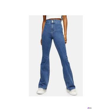 Topshop Womens Blue Jeans ANF1501