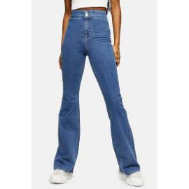 Topshop Womens Blue Jeans ANF1501
