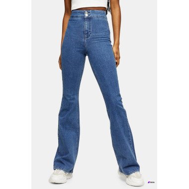 Topshop Womens Blue Jeans ANF1501