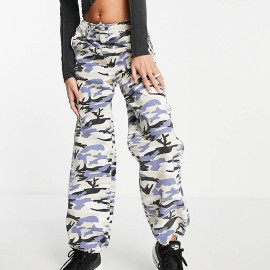 Topshop Womens Blue Trouser ANF512