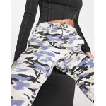 Topshop Womens Blue Trouser ANF512