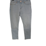 Lee 401 Womens Blue Mid Rise Regular Jeans 