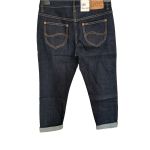 Lee 401 Womens Navy Blue Mid-Rise Regular Jeans Lee 401 Womens Navy Blue Mid-Rise Regular Jeans