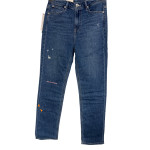 Lee 421 Womens Blue Slim Straight High-Rise Jeans Lee 421 Womens Blue Slim Straight High-Rise Jeans