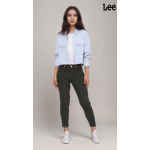 Lee Womens Black 411 Comfort Tapered Boyfriend Jeans Lee Womens Black 411 Comfort Tapered Boyfriend Jeans