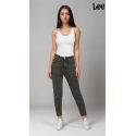 Lee Womens Black High-Raise Jeans 