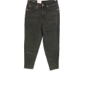 Lee Womens Black High-Raise Jeans 