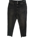 Lee Womens Black Straight  Slim Jeans 