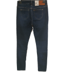 Lee Womens Blue 400 Skinny Narrow Mid-Rise Jeans Lee Womens Blue 400 Skinny Narrow Mid-Rise Jeans