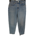 Lee Womens Blue 411 Comfort Tapered High-Rise Jeans Lee Womens Blue 411 Comfort Tapered High-Rise Jeans