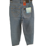Lee Womens Blue 411 Comfort Tapered High-Rise Jeans Lee Womens Blue 411 Comfort Tapered High-Rise Jeans