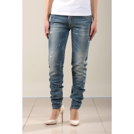 Dsquarred2 Womens Blue Denim  Jeans  S75LA0832 FA51