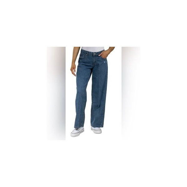 Indigo Rein Womens High rise Straight Leg Jeans Pants 