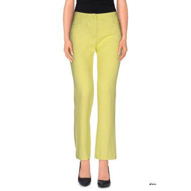 Just Cavalli Womens Light Yellow Trouser S04KA0108 FA353