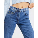Collusion Womens Blue Dad Jeans ANF3268