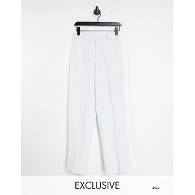 Collusion Womens Blue Trouser ANF1496