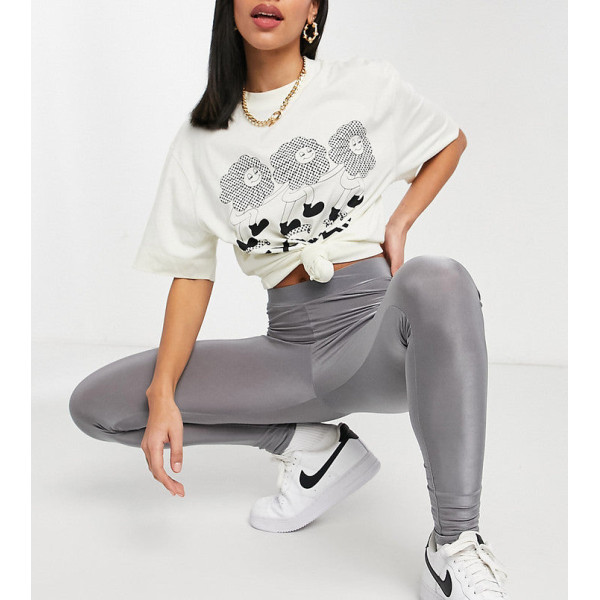 COLLUSION Womens Gray  Legging AMF711