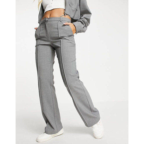 Collusion Womens Gray Trouser ANF530 s Collusion Womens Gray Trouser ANF530 s