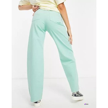 Collusion Womens Mint Green Jeans ANF1523