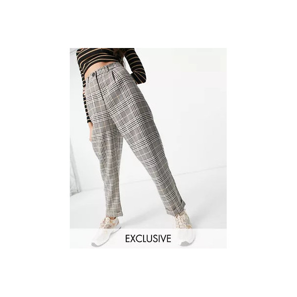Collusion Womens Multicolor Trouser ANF1524