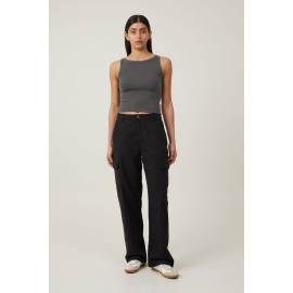 Cotton On Womens Black Cargo Pants 