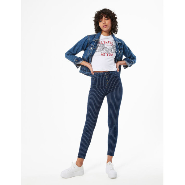 DCM Jennyfer Womens Navy Blue Jeans 12debooc/3665076646 FA205(yz78) DCM Jennyfer Womens Navy Blue Jeans 12debooc/3665076646 FA205(yz78)