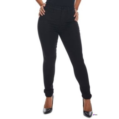 DollHouse Womens Black Curvy Fit High Rise Skinny Jeans 