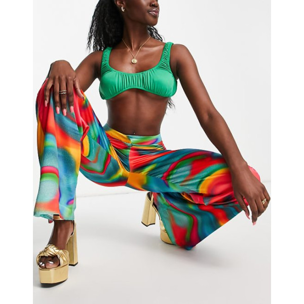 Asyou Womens Multicolor Trouser ANF3109 Asyou Womens Multicolor Trouser ANF3109