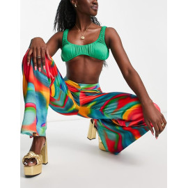 Asyou Womens Multicolor Trouser ANF3109