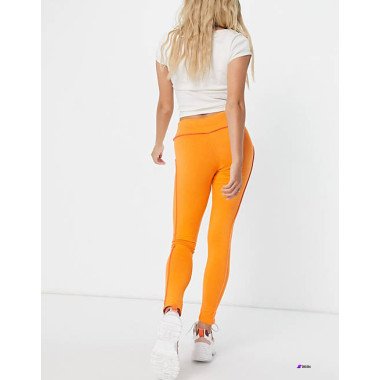 ASYOU Womens Orange  Legging AMF2547