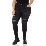 Avenue Womens Black Jeans AMZ258 Avenue Womens Black Jeans AMZ258