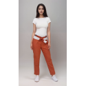 Ayriss Womens Red Casual Pants 