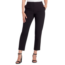 BCX Womens Black Straight Pants 
