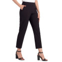 BCX Womens Black Straight Pants 