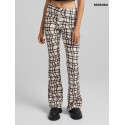 Bershka Womens White Pant  5342/326/060