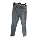 Celebrity Pink Womens Blue Mid-Rise Ankle Skinny Jeans 
